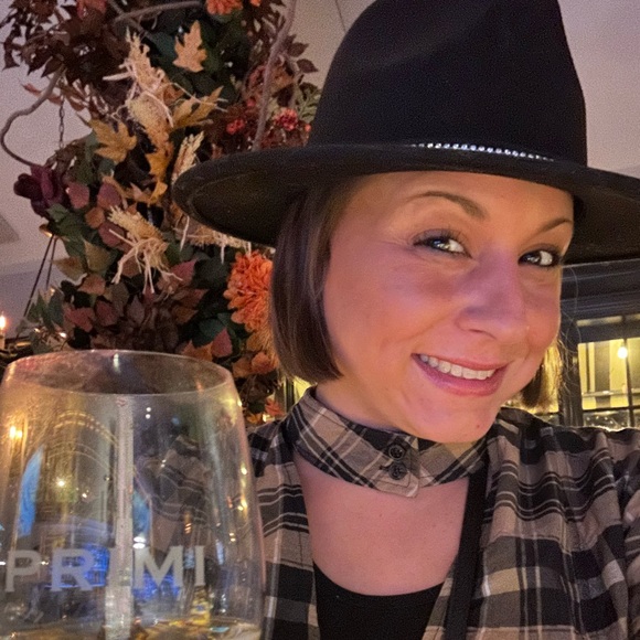 Fame Bring It Back Black Fedora Hat - Picture 7 of 10